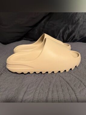 adidas Slide Sandals in Beige